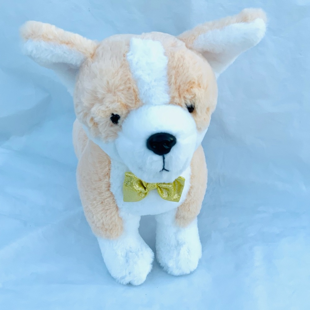 FAO Schwarz Corgi‎ dog plush stuffed animal gift for dog lover